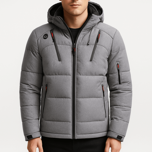 LUXEOUTFIT | Padded Hooded Winter Jacket