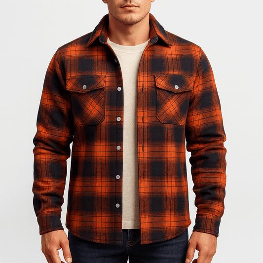 LUXEOUTFIT | Checked Bomber Jacket