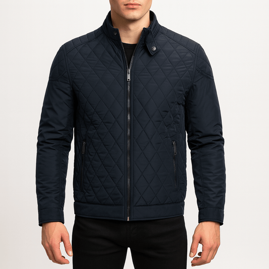 LUXEOUTFIT | Quilted Bomber Jacket