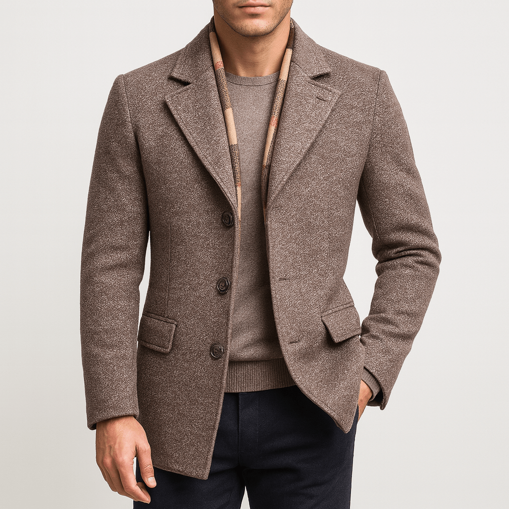 LUXEOUTFIT | Wool Blend Overcoat