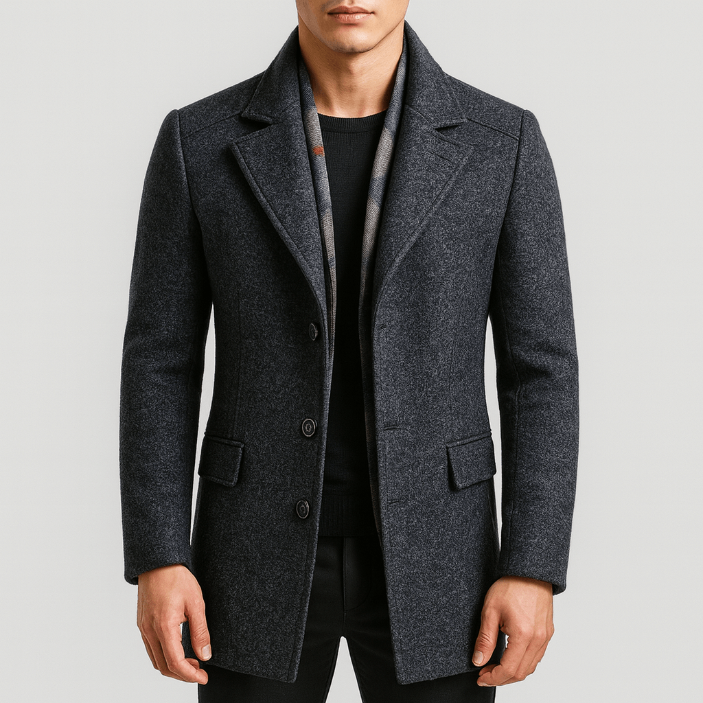 LUXEOUTFIT | Wool Blend Overcoat