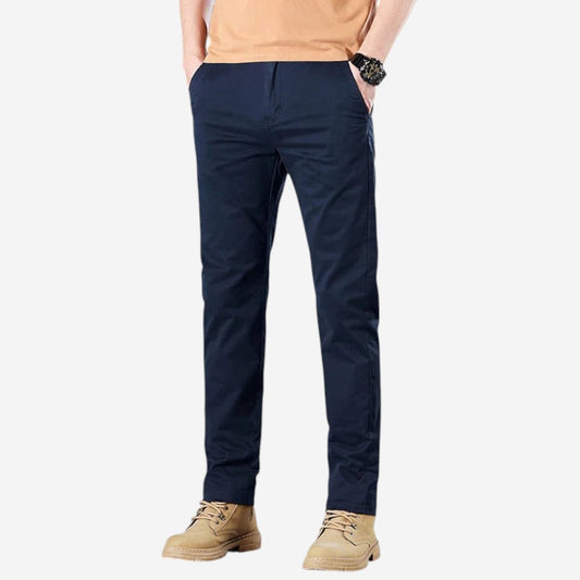 LUXEOUTFIT | Cotton Work Trousers