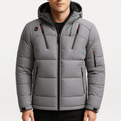 LUXEOUTFIT | Padded Hooded Winter Jacket