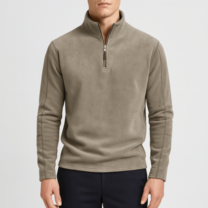 LUXEOUTFIT | Knit Quarter Zip