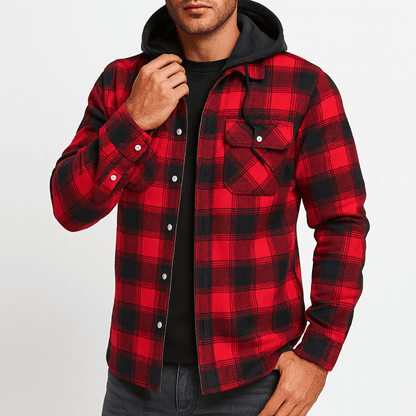 LUXEOUTFIT | Bomber Plaid Jacket
