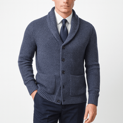 LUXEOUTFIT | Button-Up Knit Cardigan