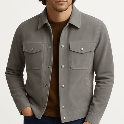 LUXEOUTFIT | Classic Suede Blazer