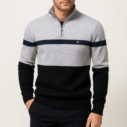 LUXEOUTFIT | Color Block Jumper