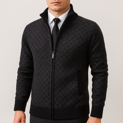 LUXEOUTFIT | Fitted Knit Cardigan