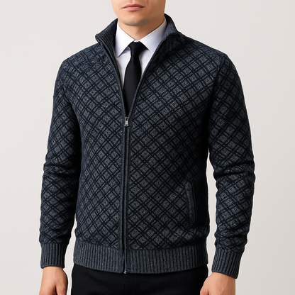 LUXEOUTFIT | Fitted Knit Cardigan