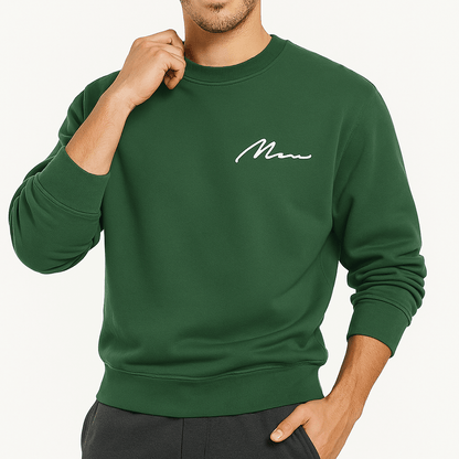 LUXEOUTFIT | Fleece-Lined Sweatshirt