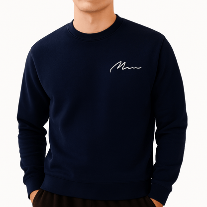 LUXEOUTFIT | Fleece-Lined Sweatshirt