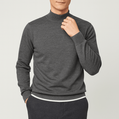 LUXEOUTFIT | Half Turtleneck Sweater