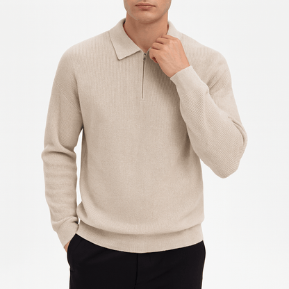 LUXEOUTFIT | Half-Zip Sweater