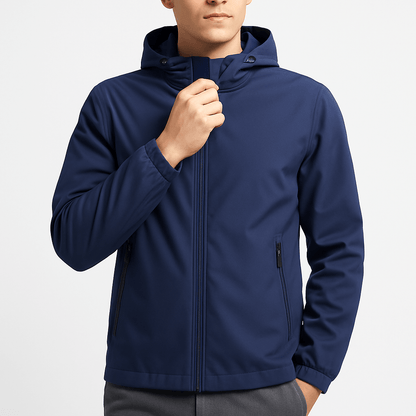 LUXEOUTFIT | Hooded Zip Jacket