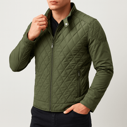LUXEOUTFIT | Quilted Bomber Jacket