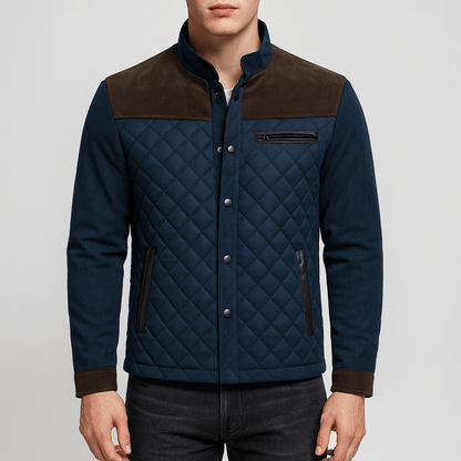 LUXEOUTFIT | Quilted Zip Jacket