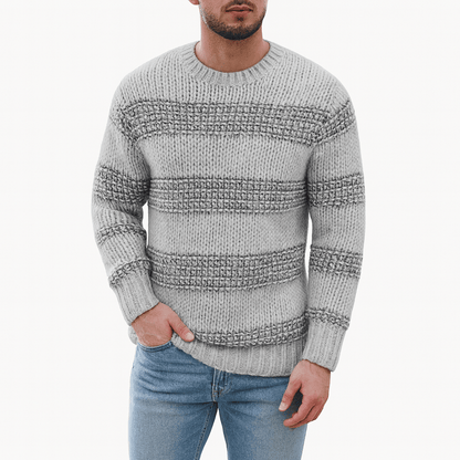 LUXEOUTFIT | Striped Knit Sweater
