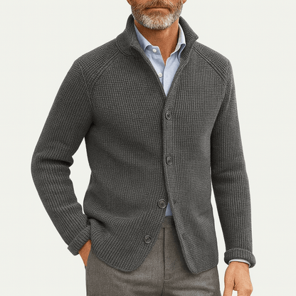 LUXEOUTFIT | Textured Knit Cardigan
