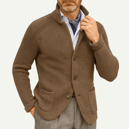 LUXEOUTFIT | Textured Knit Cardigan