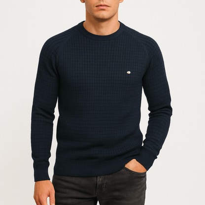 LUXEOUTFIT | Textured Knit Jumper