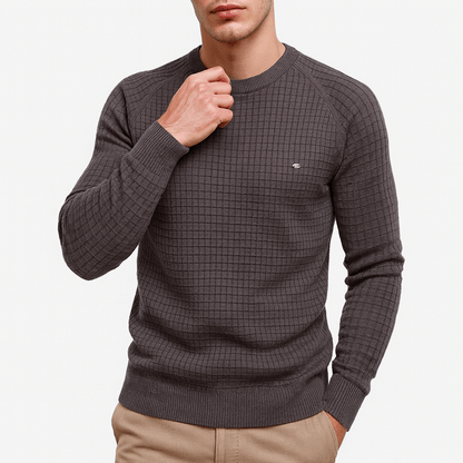 LUXEOUTFIT | Textured Knit Jumper