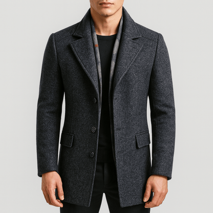 LUXEOUTFIT | Wool Blend Overcoat