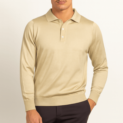 LUXEOUTFIT | Wool Polo Sweater