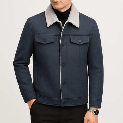 LUXEOUTFIT | Wool Sherpa Jacket