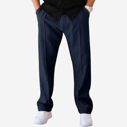LUXEOUTFIT | Loose Straight Trousers