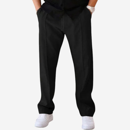 LUXEOUTFIT | Loose Straight Trousers