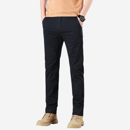 LUXEOUTFIT | Cotton Work Trousers