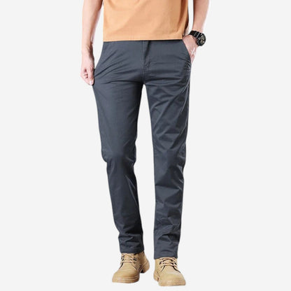 LUXEOUTFIT | Cotton Work Trousers